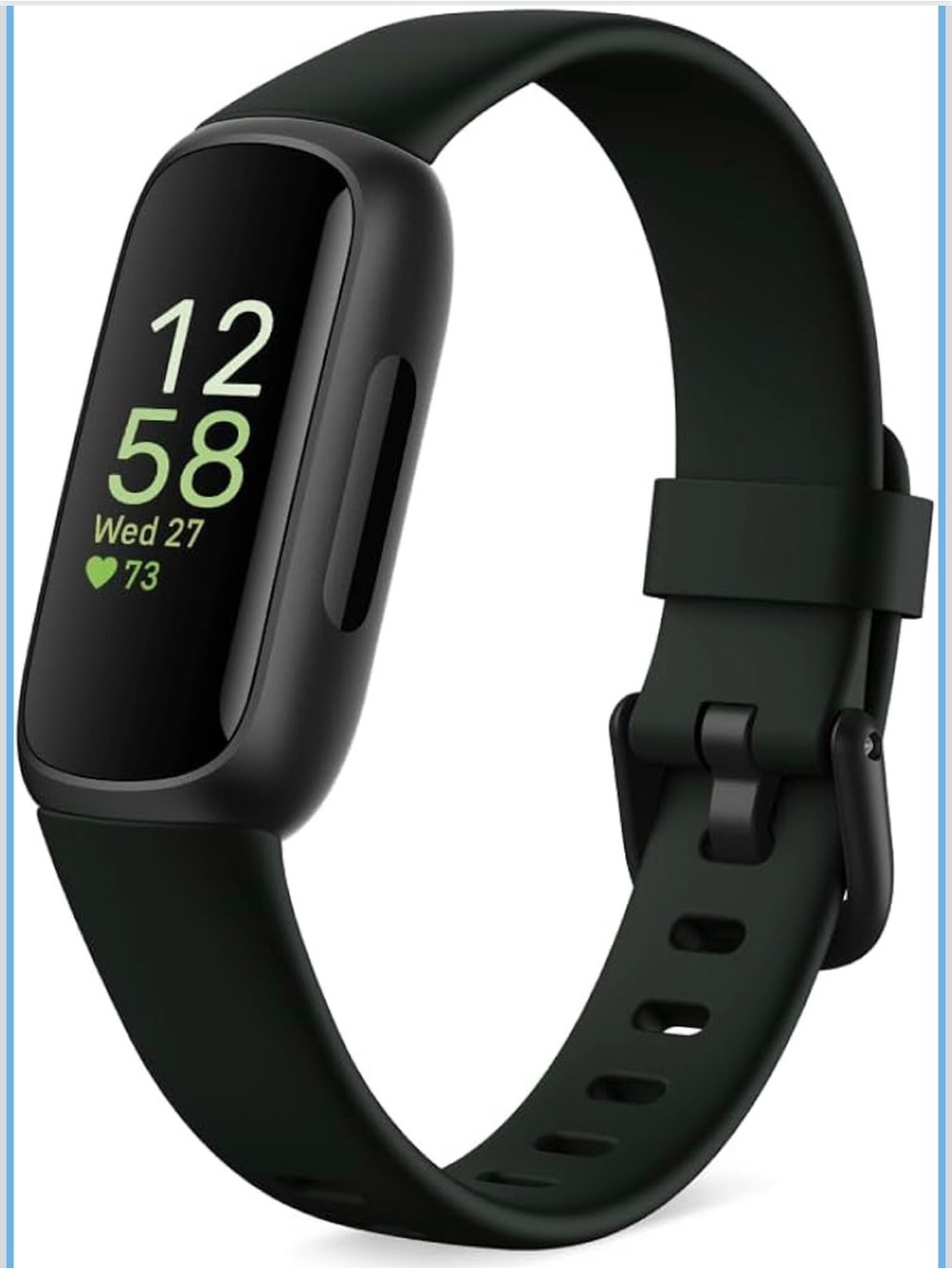 fitbit Inspire 3 Tracker - Black/midnight zen Band